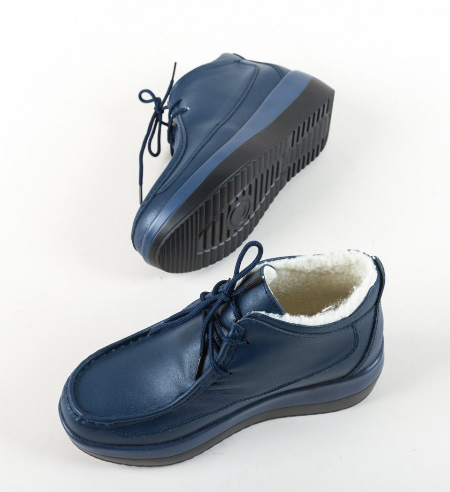 Pantofi Casual Ryhko Bleumarin - Img 6