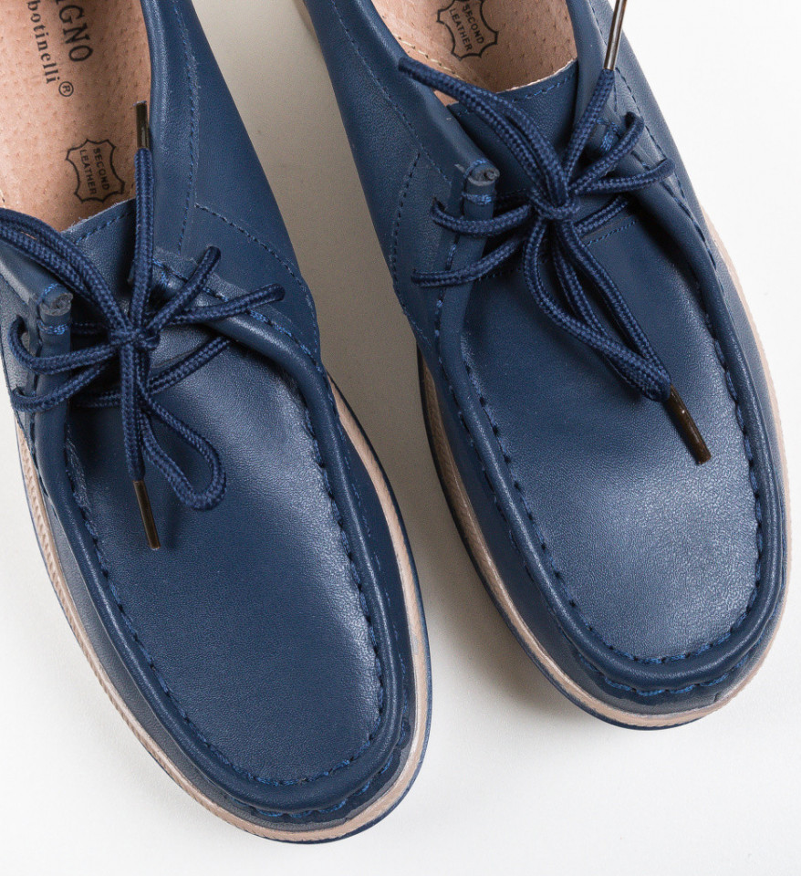 Pantofi Casual Sag Bleumarin - Img 4