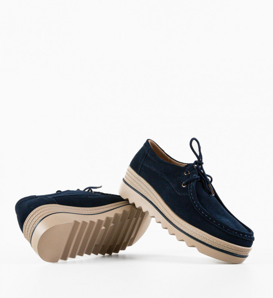 Pantofi Casual Sagrio Bleumarin - Img 3