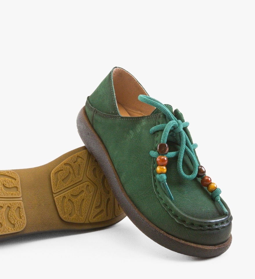 Pantofi Casual Salvor Verzi - Img 3