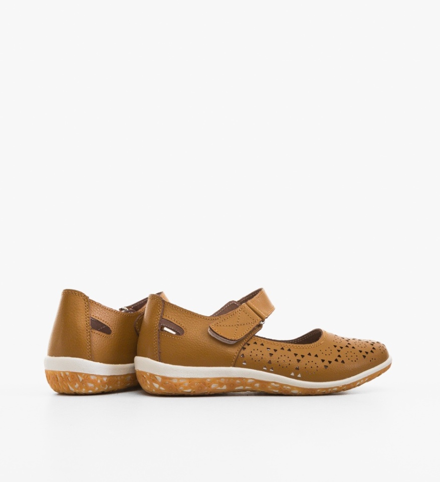 Pantofi Casual Silka Camel - Img 4
