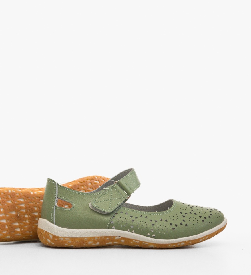 Pantofi Casual Silka Verzi - Img 3