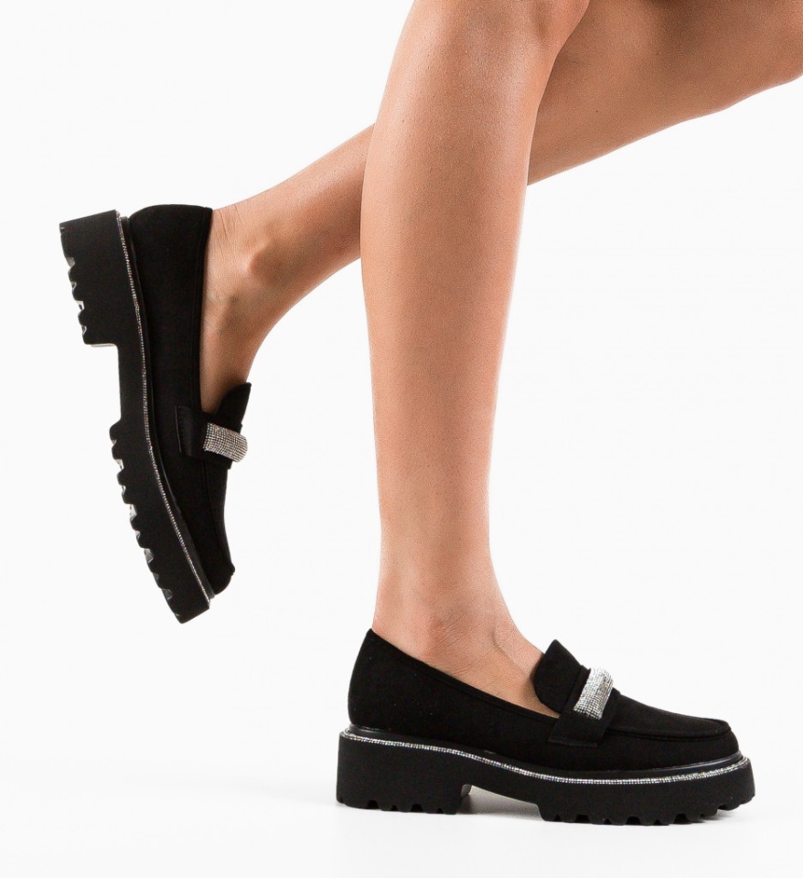 Pantofi Casual Smith Negri - Img 7
