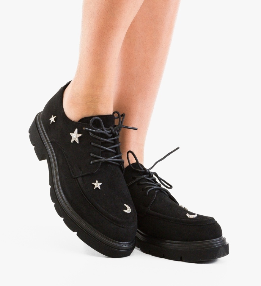 Pantofi casual Stellar Negri - Img 6