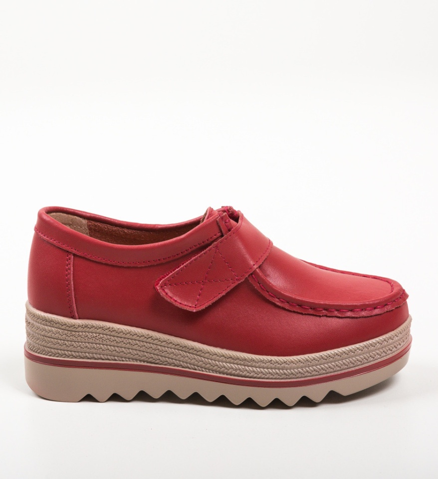 Pantofi Casual Straif Rosii - Img 10