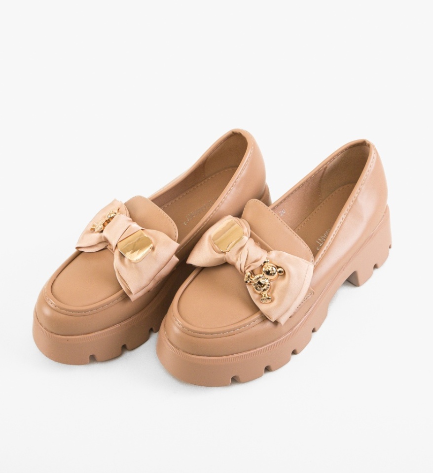 Pantofi casual Tianna Khaki - Img 2