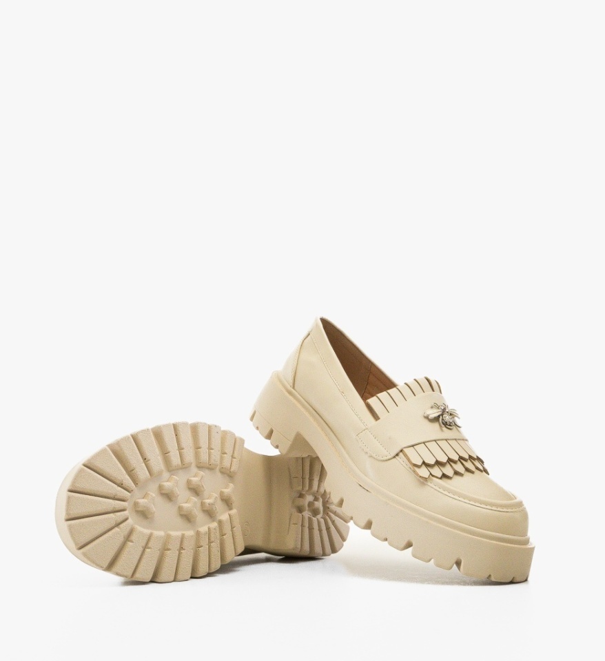 Pantofi Casual Trevy Bej - Img 4