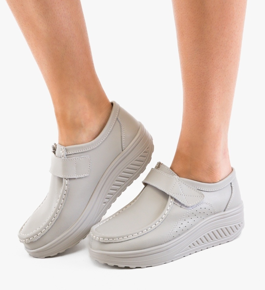 Pantofi Casual Utre Gri - Img 3