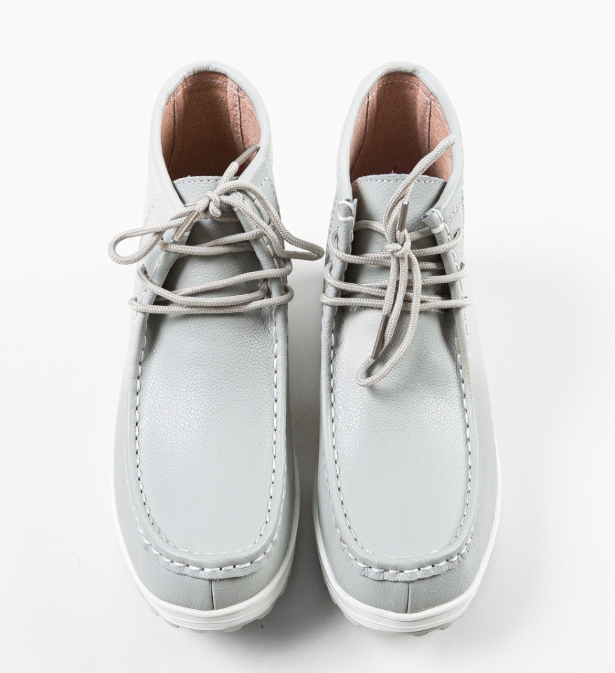 Pantofi Casual Vinto Gri - Img 13