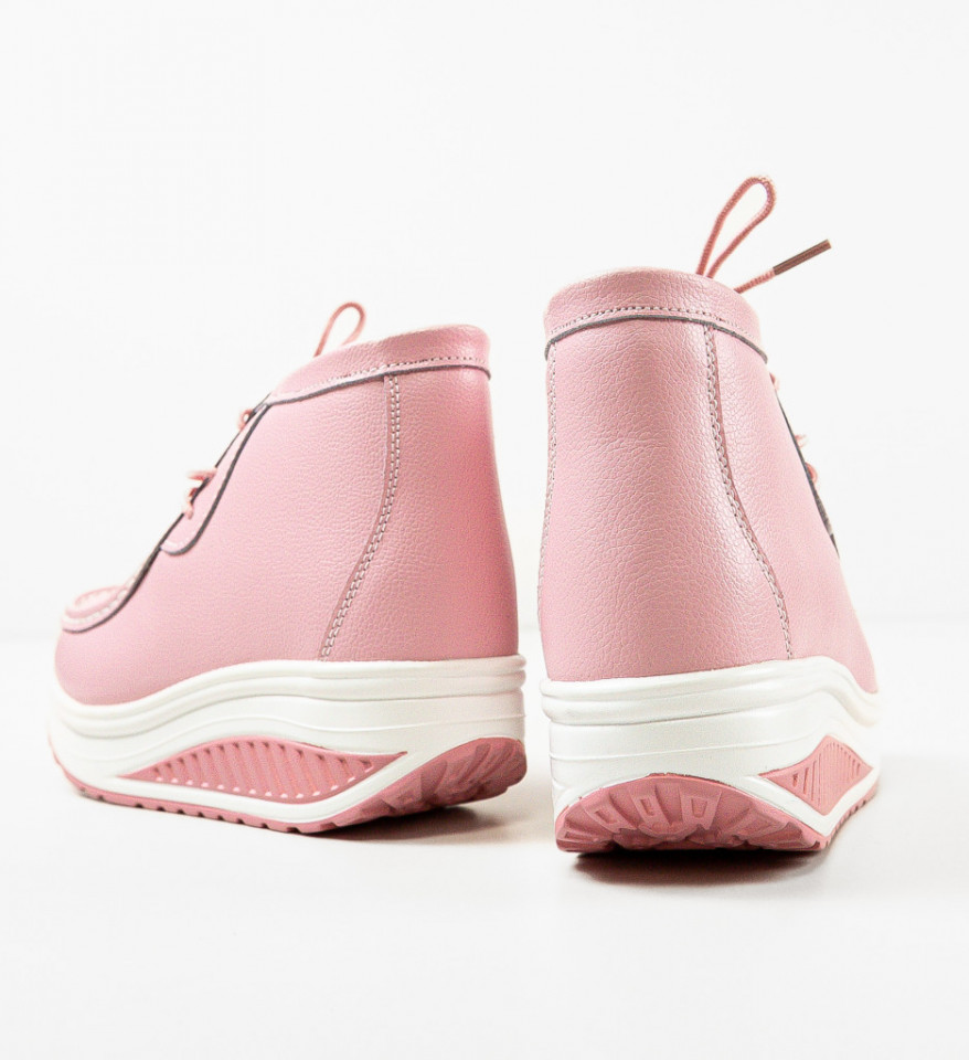 Pantofi Casual Vinto Roz - Img 3