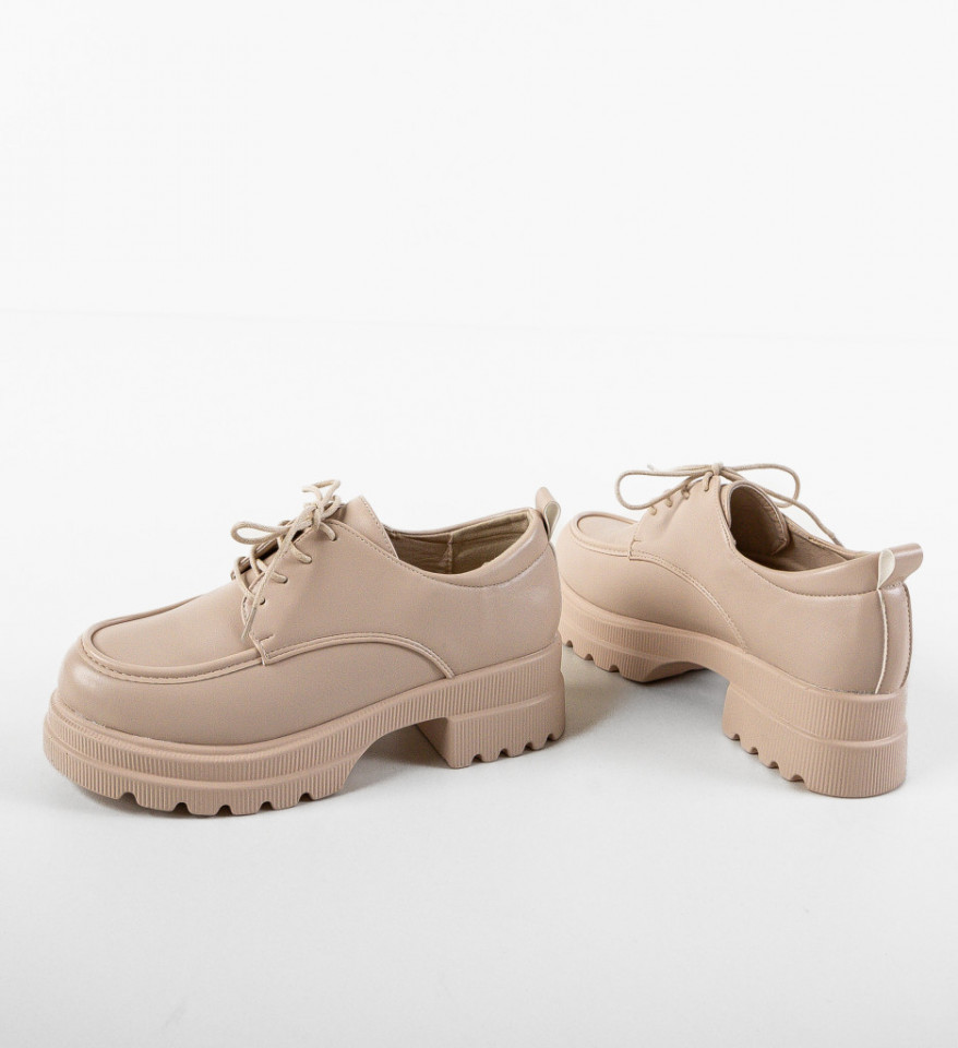 Pantofi Casual Welc Bej - Img 2