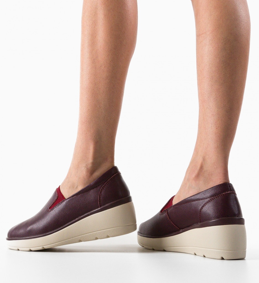 Pantofi Casual Yanam Grena - Img 6