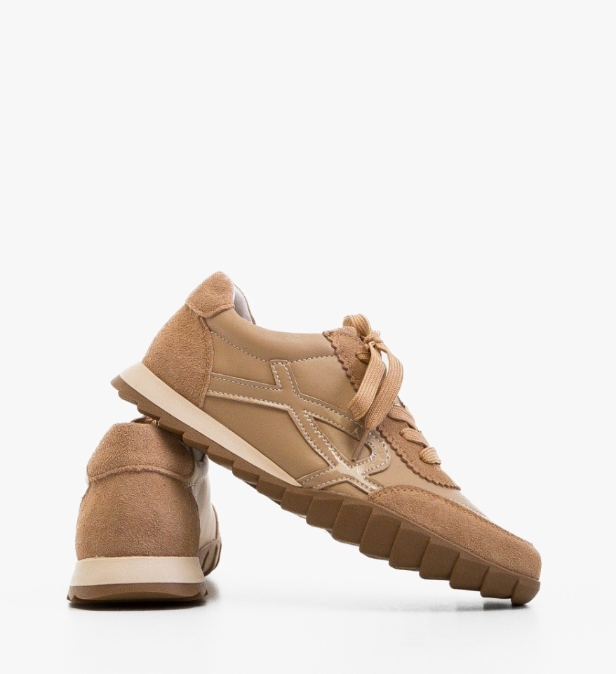 Pantofi Casual Ynun Bej - Img 2