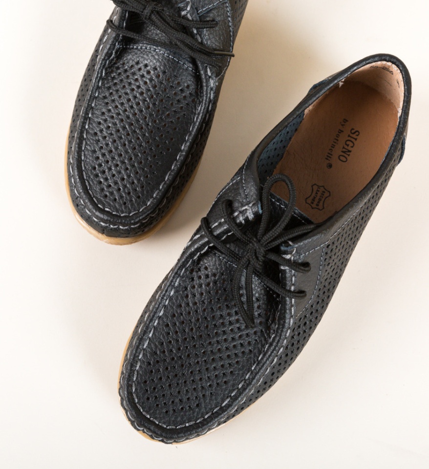 Pantofi Casual Yorker Negri - Img 13