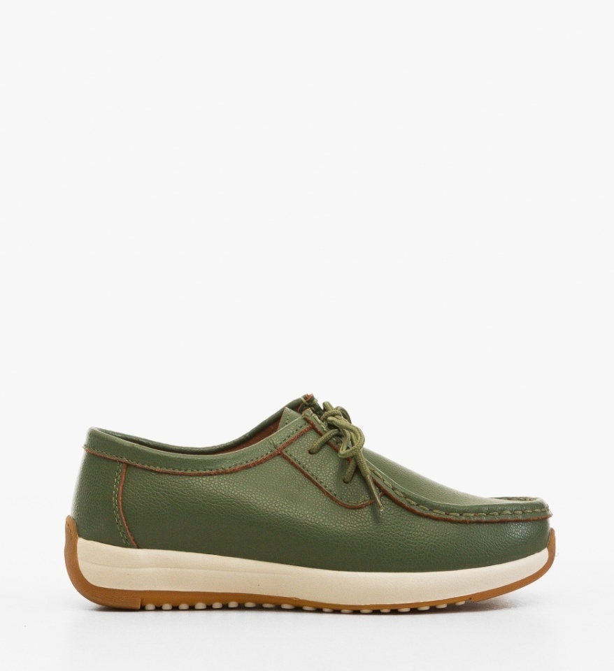 Pantofi Casual Zackary Verzi - Img 5