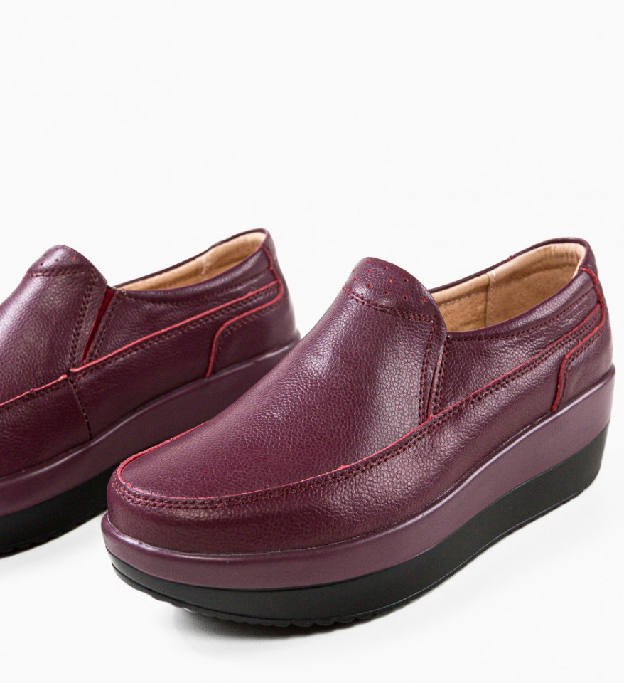 Pantofi Casul Freeman Grena - Img 2