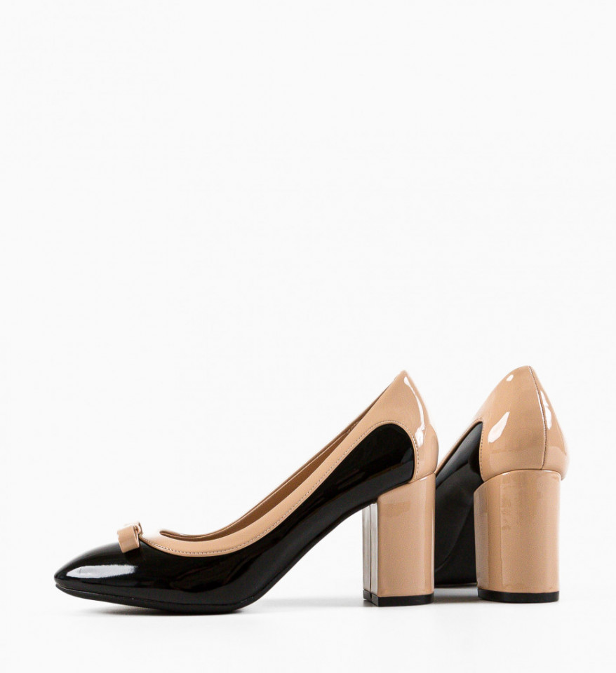 Pantofi dama Bell Bej 2 - Img 3