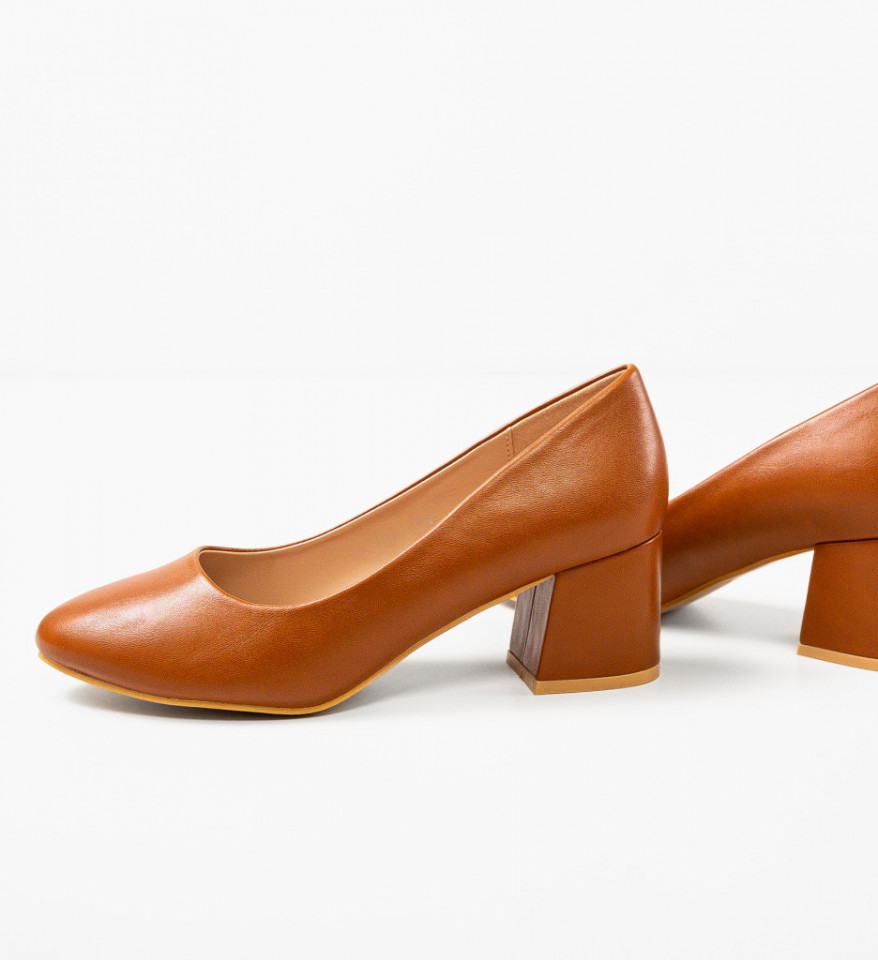 Pantofi dama Cobb Camel - Img 4