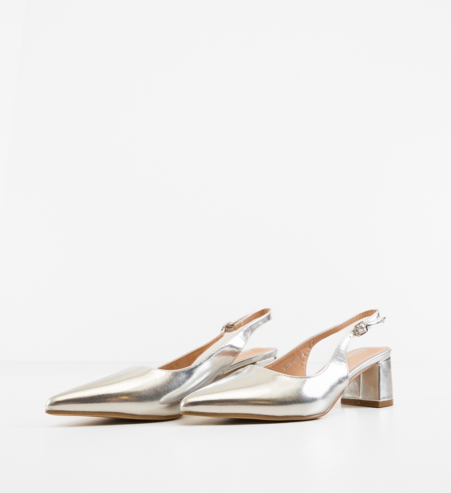 Pantofi dama Ellery Argintii - Img 2