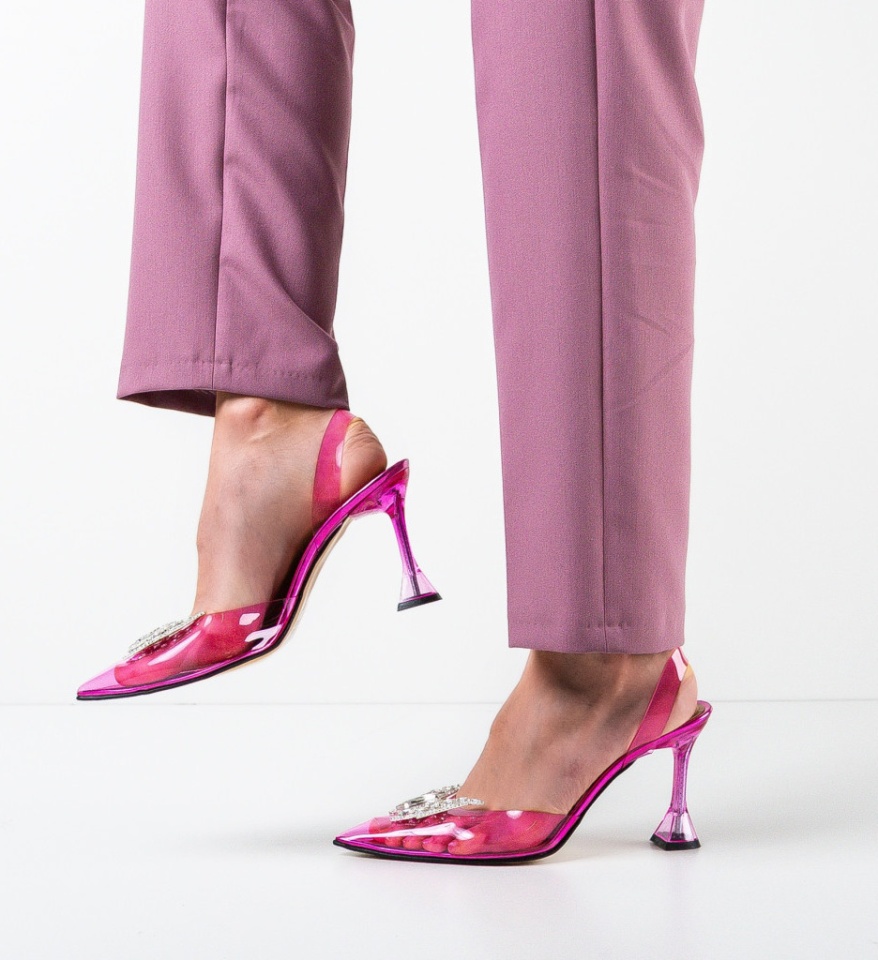Pantofi dama Fazan Fuchsia - Img 7