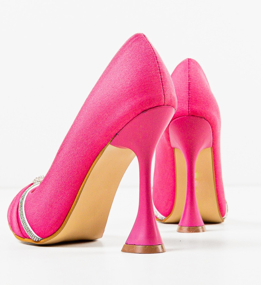Pantofi dama Finko Fuchsia - Img 3