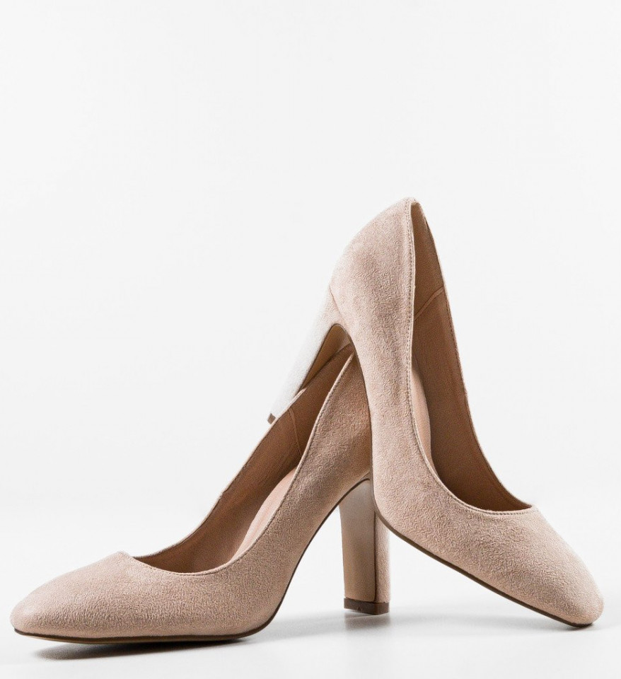 Pantofi dama Greer Bej - Img 12