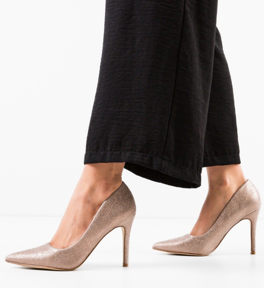 Pantofi dama Howe Bronze - Img 6