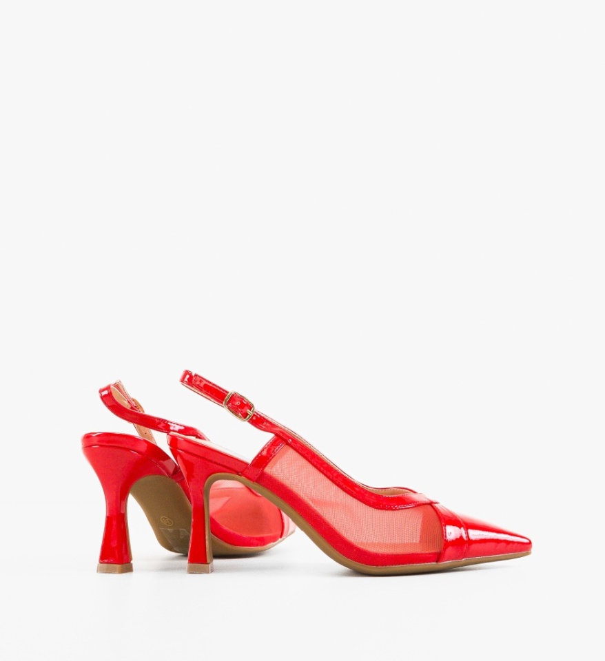 Pantofi dama Jensen Rosii - Img 3