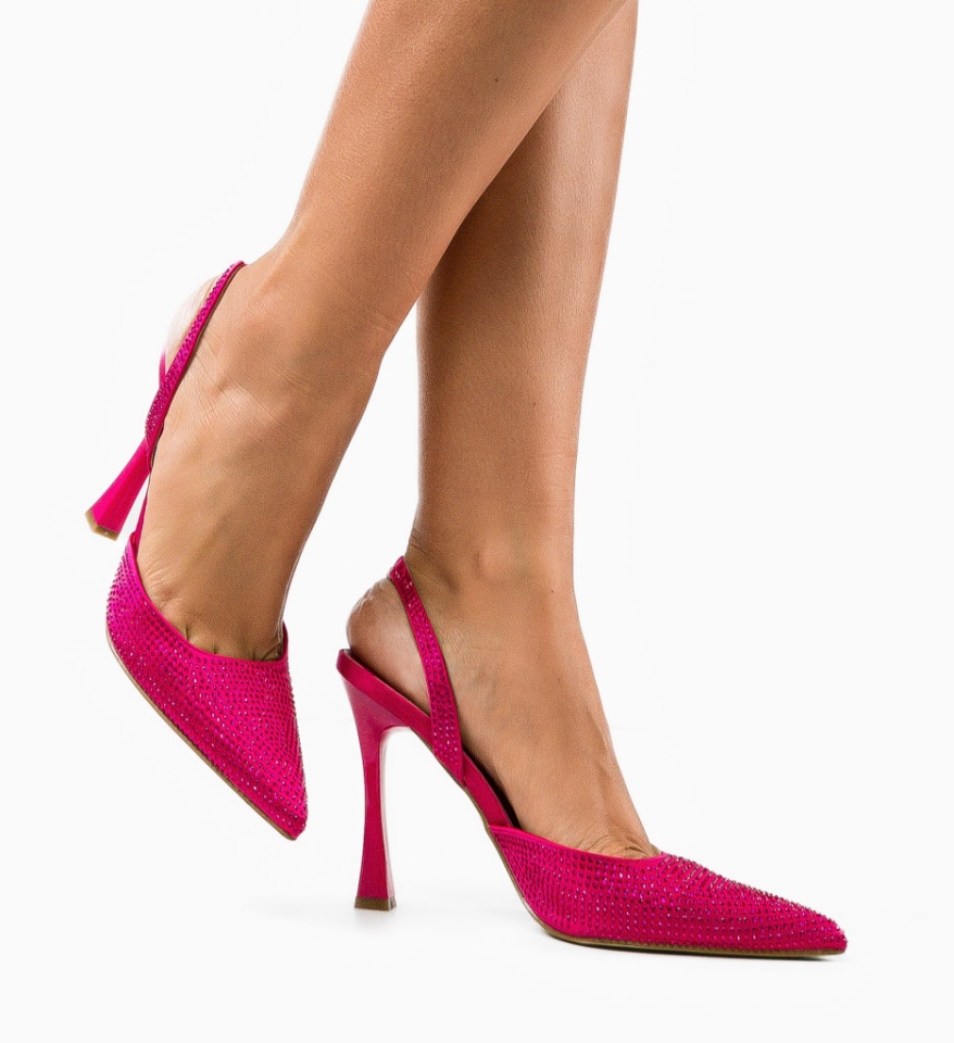 Pantofi dama Josian Fuchsia - Img 7