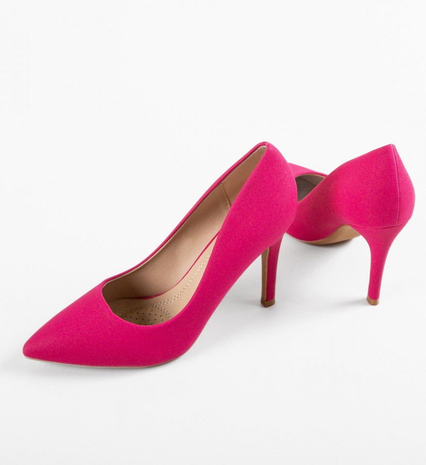 Pantofi dama Keiran Fuchsia - Img 2