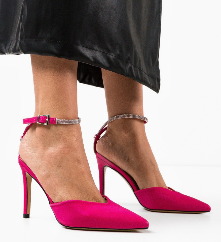 Pantofi dama Lakeshi Fuchsia - Img 7