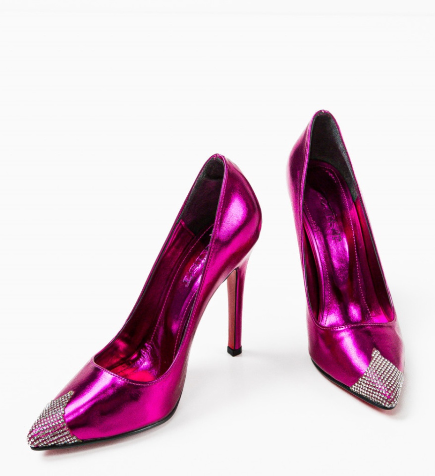 Pantofi dama Laputc Fuchsia - Img 6
