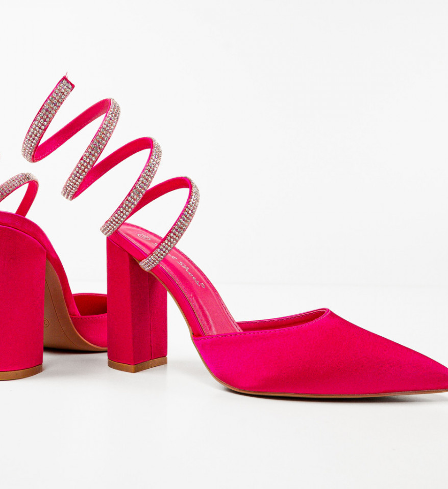 Pantofi dama Lhamo Fuchsia - Img 3