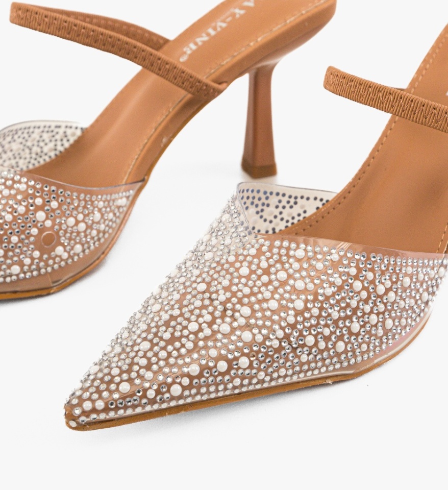 Pantofi dama Lopez Camel - Img 7