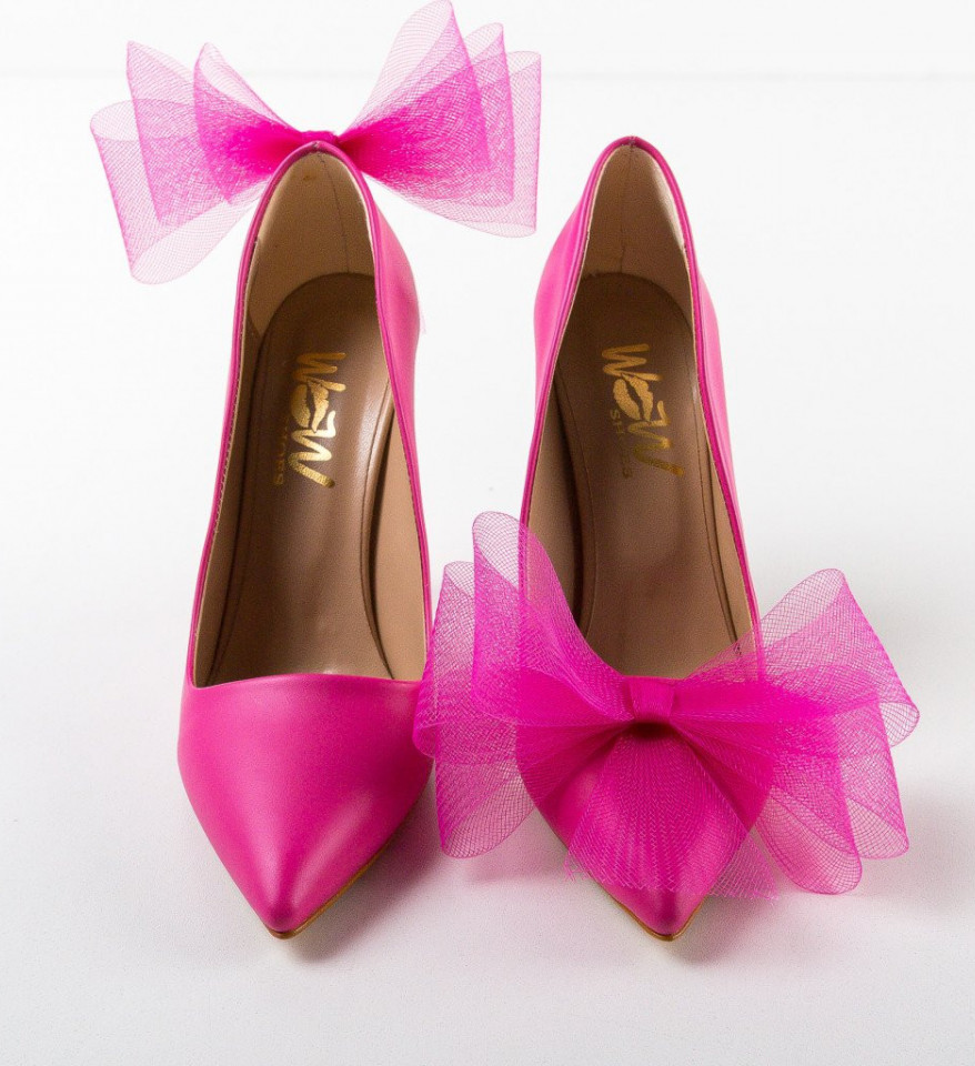 Pantofi dama Merlyn Fuchsia - Img 2