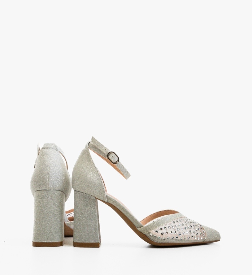 Pantofi dama Nanarys Argintii - Img 2