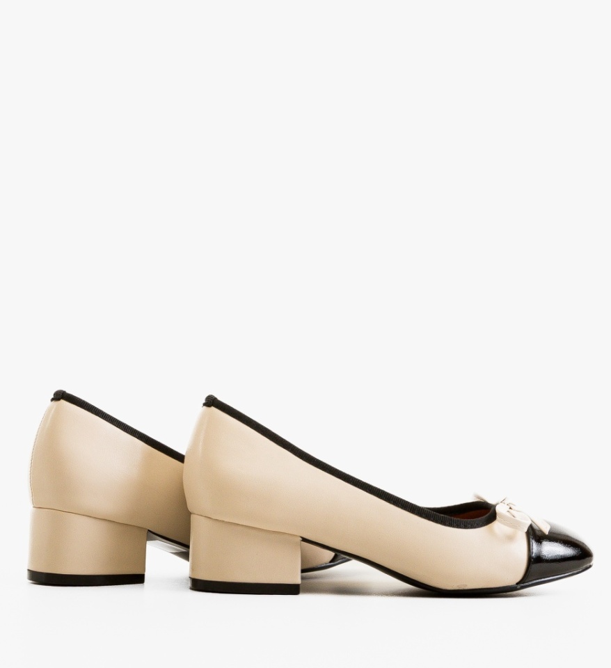 Pantofi dama Onar Bej - Img 2