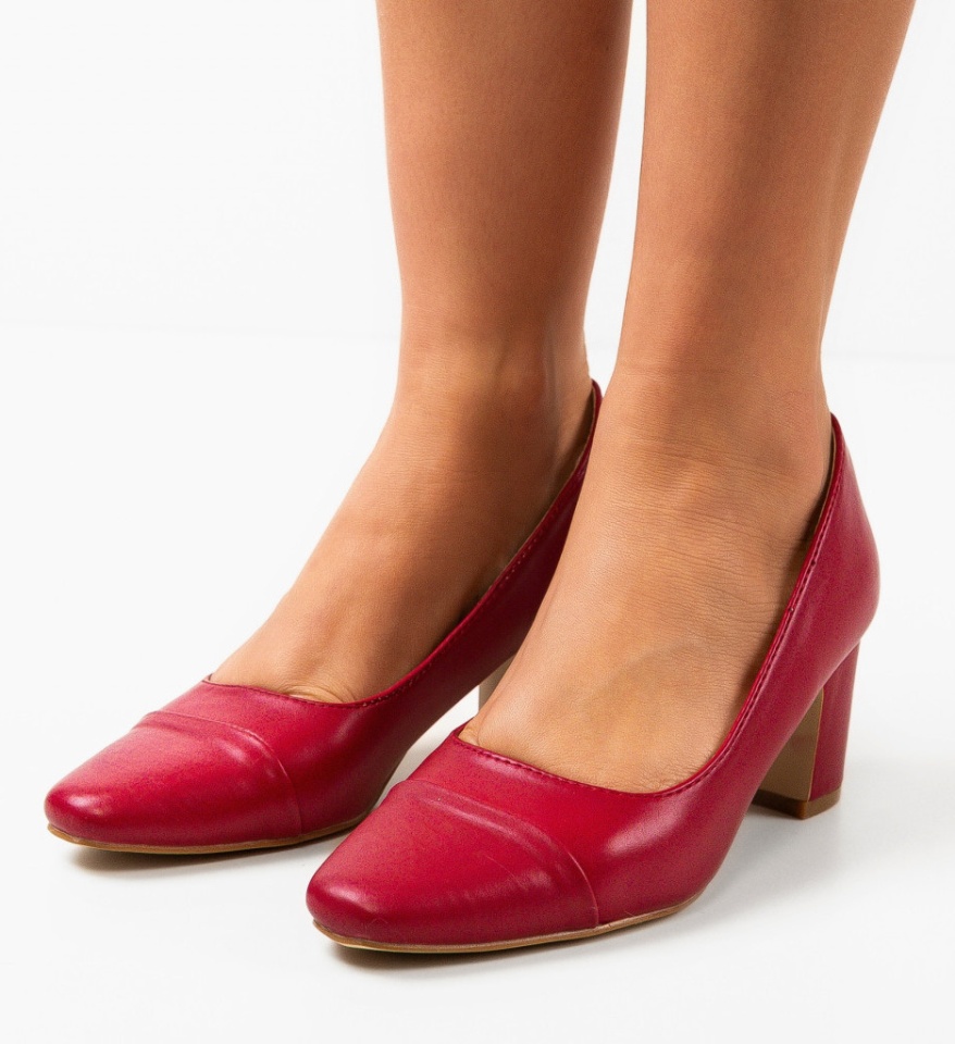 Pantofi dama Parrish Grena - Img 5