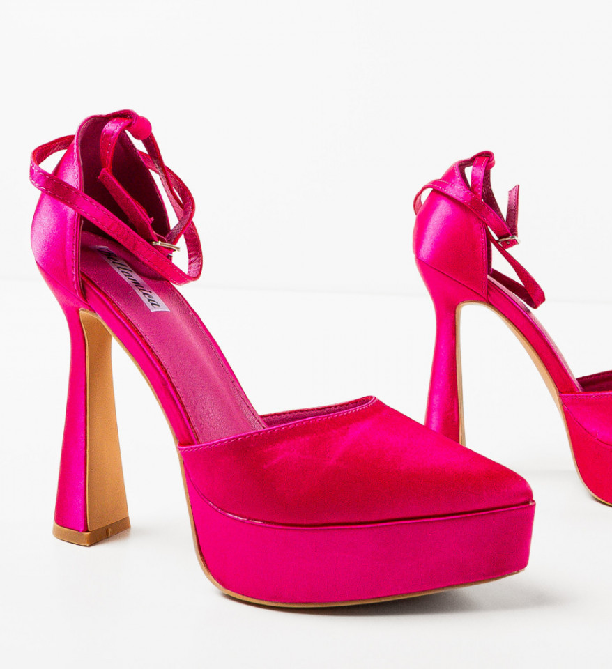 Pantofi dama Phoebe Fuchsia - Img 2
