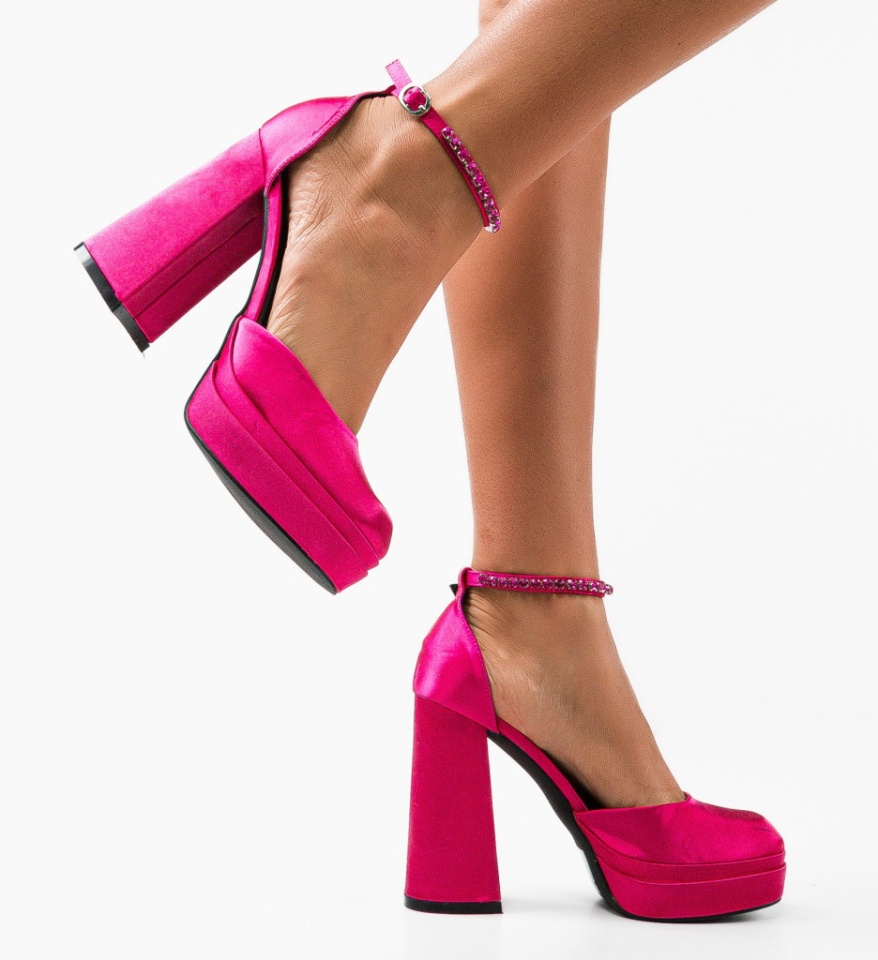 Pantofi dama Servaas Fuchsia - Img 8