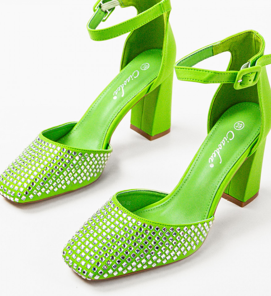 Pantofi dama Seymour Verzi - Img 3