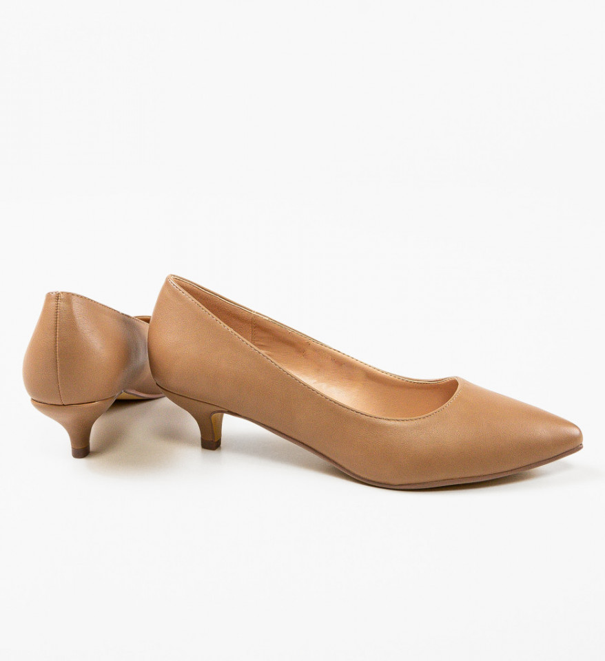 Pantofi dama Shaff Khaki - Img 4