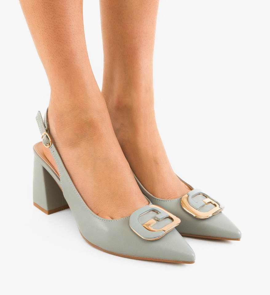 Pantofi dama Stayky Gri - Img 6