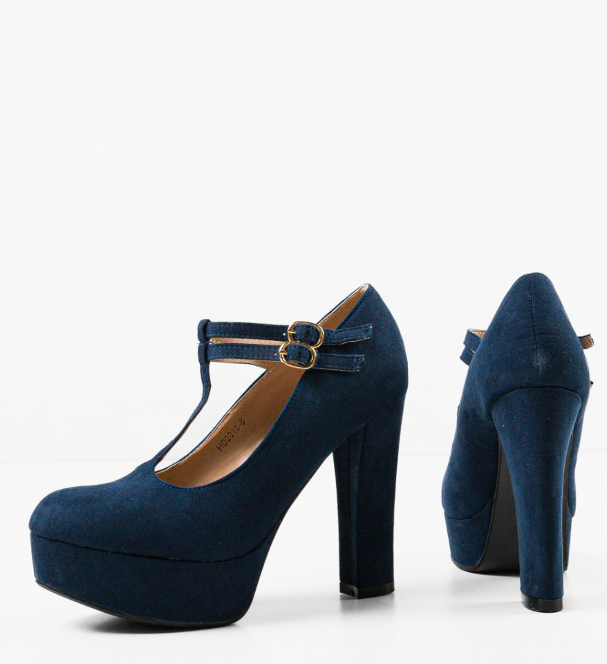 Pantofi dama Summers Bleumarin - Img 11