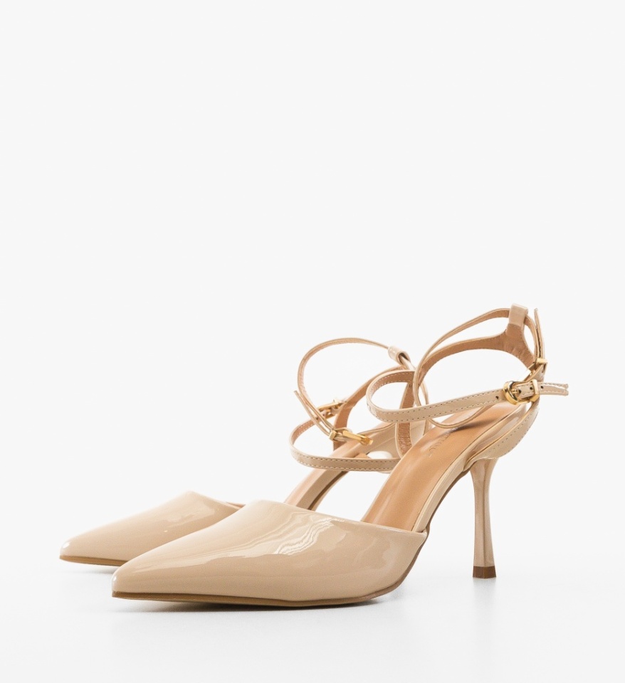 Pantofi dama Sureha Bej - Img 2
