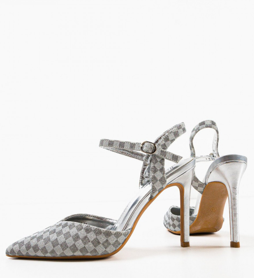 Pantofi dama Valborg Gri - Img 3