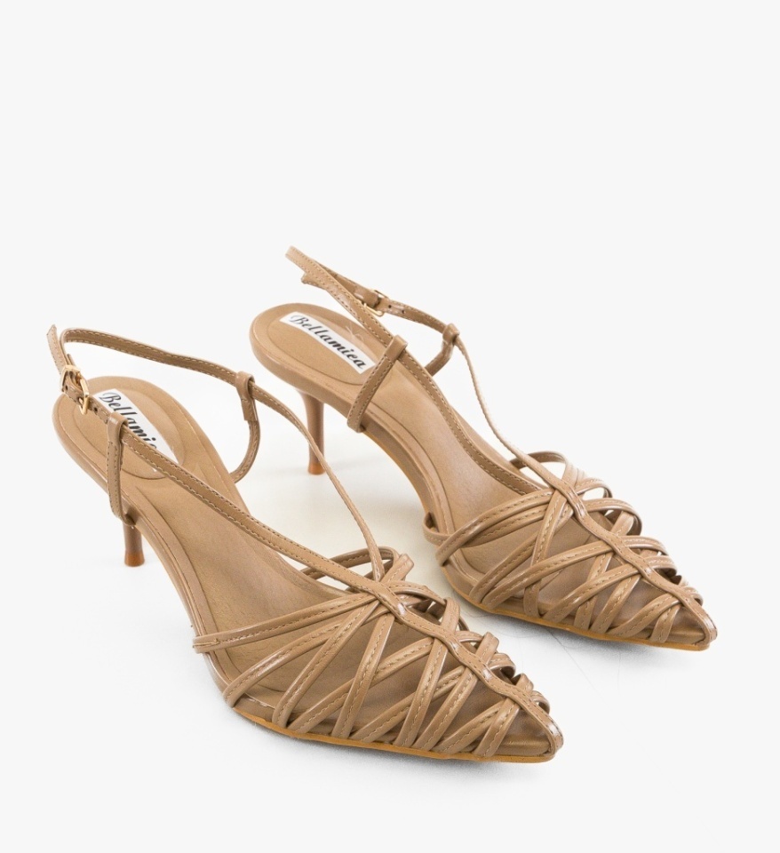 Pantofi dama Zanehha Khaki - Img 3
