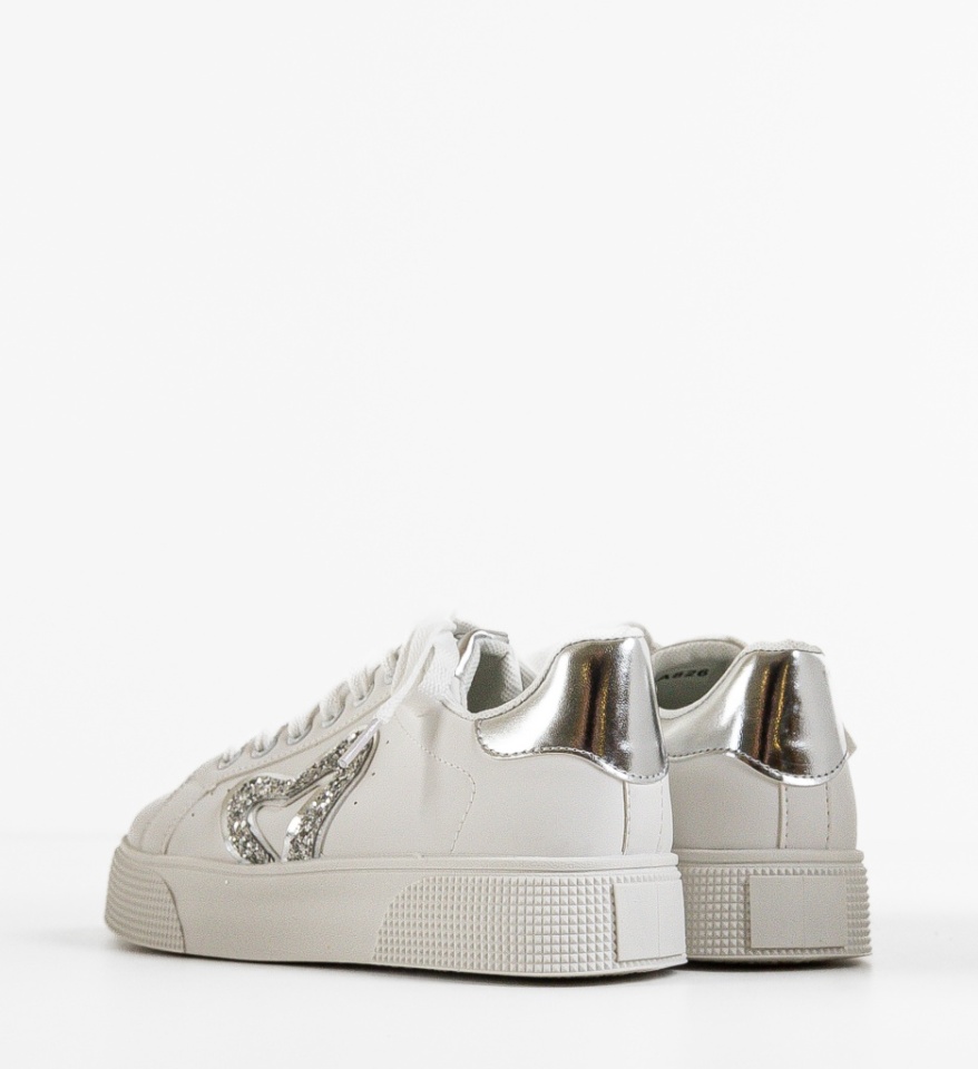 Pantofi Sport Birta Argintii - Img 4