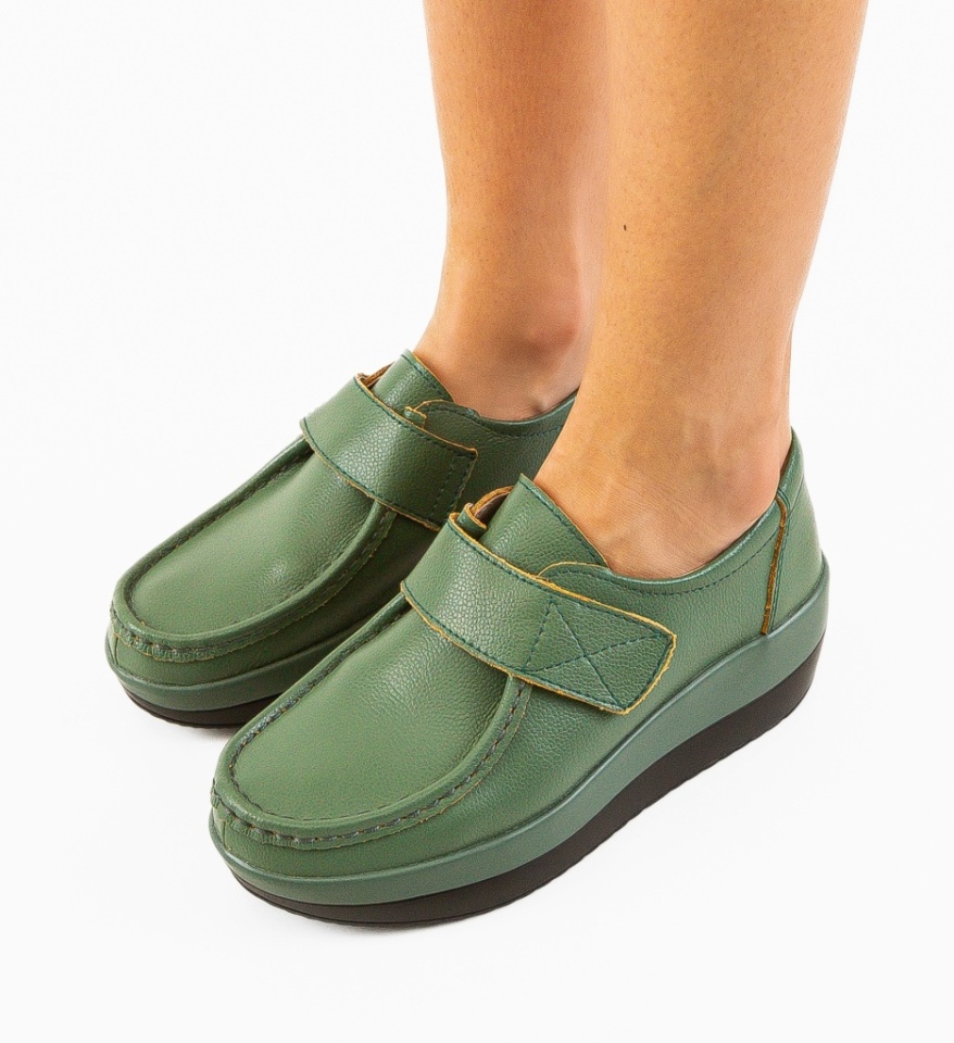 Pantofi Sport Groma Verzi - Img 6