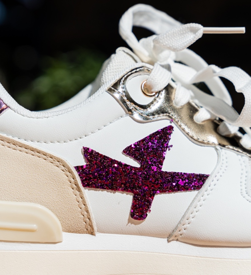 Pantofi Sport Keiro Roz - Img 4